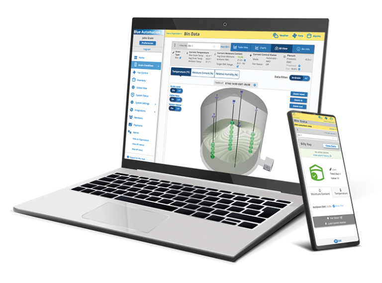 OPI ManageGrain 平台畫面